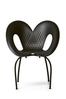 Ripple Chair varnished base