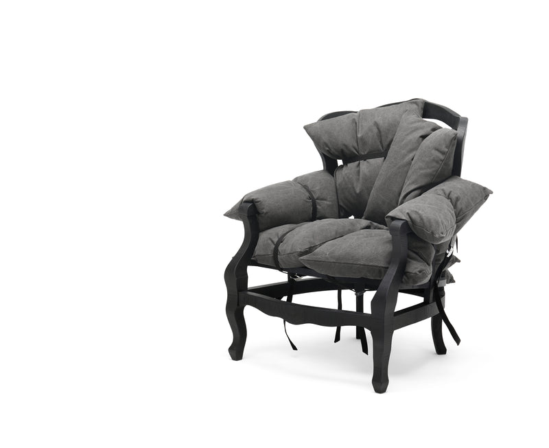 Mogg_7pillows_armchair; high end furniture