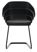 Rift chair cantilever with seat cushion