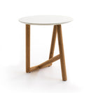 Klara table Ø44 H45 MDF lacquered oak base