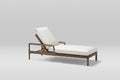 Heritage chaise lounge with arms