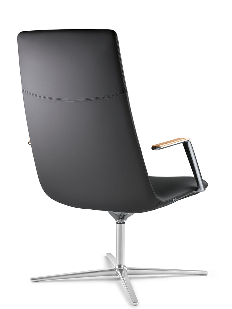 Sky swivel chair high with armrest