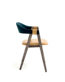 Mathilda stackable oak chair