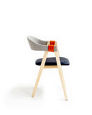 Mathilda stackable oak chair