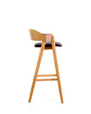 Mathilda ash bar stool 57x48x98h cm