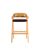 Mathilda ash bar stool 57x48x98h cm
