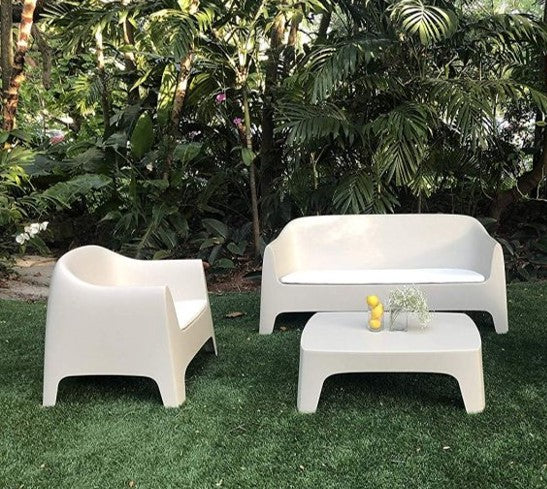 Solid sofa outdoor set