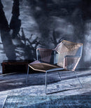 Tropicalia armchair varnished base w/ arms