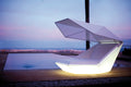 Faz daybed with hinged canopy/360º swivels