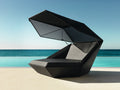 Faz daybed with hinged canopy/360º swivels