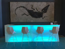 Faz Double Bar Counter with RGBW LED
