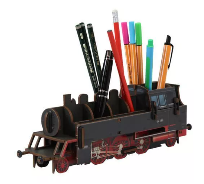 Pens box steam locomotive